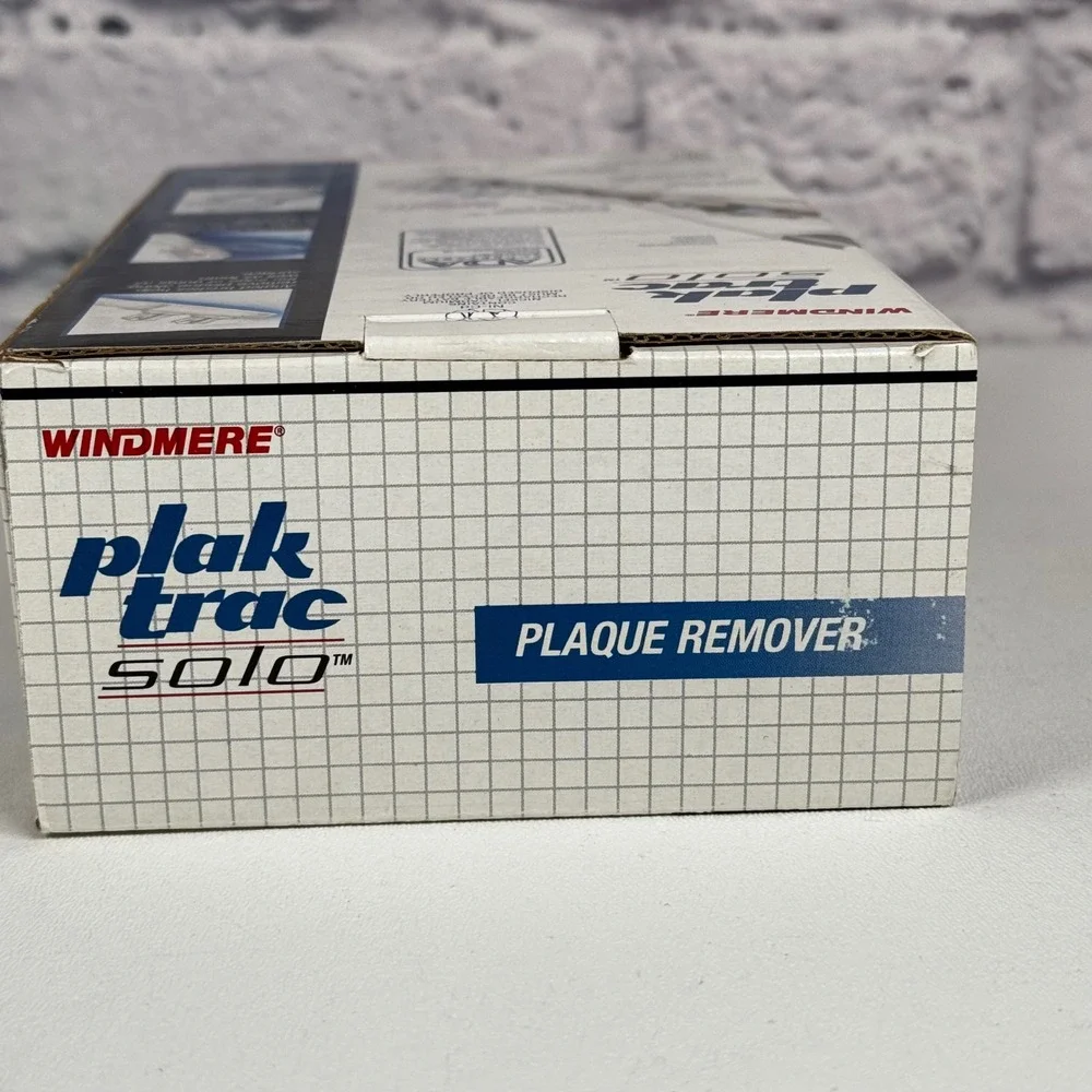 Windmere Plak Trac Solo Plaque Remover Cordless Rechargeable PT-110/491 White